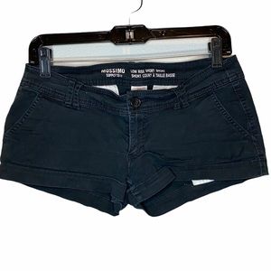 Mossimo Low Rise Black Shorts